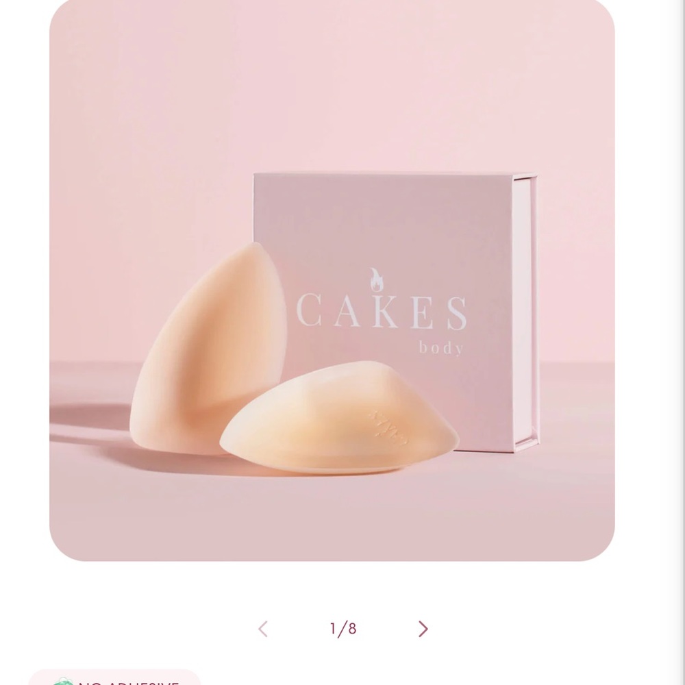 CAKES Body, set of two grippy nipple covers